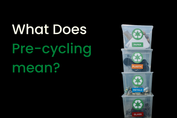 What does Pre-cycling mean?