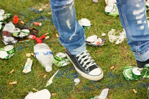 waste following a festival | waste management for events