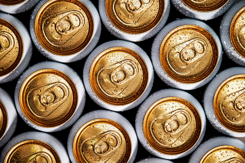 Image of beer cans | Metal waste