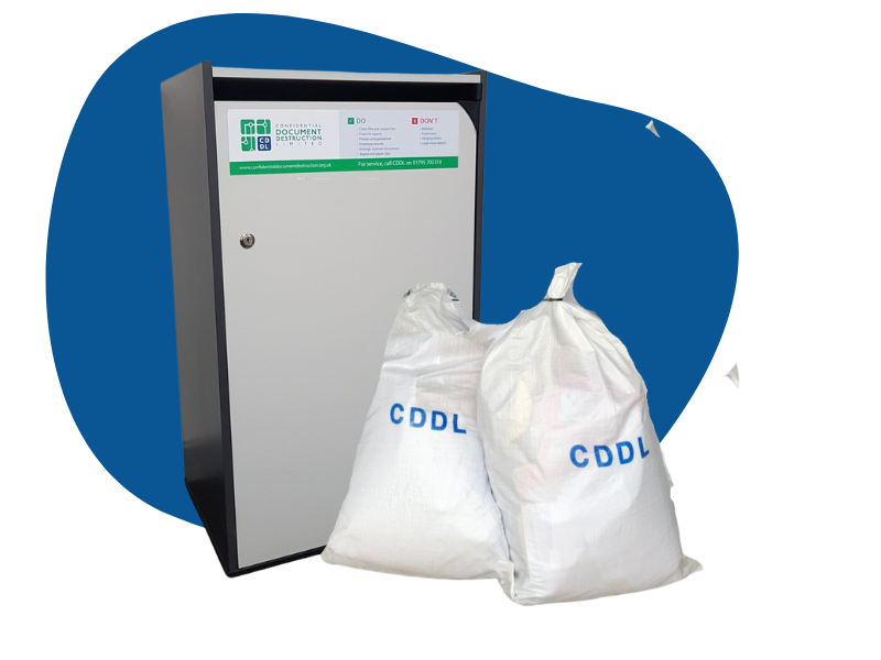 the start of the confidential waste journey - consoles and bins from cddl